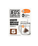 Jed’s Coffee Co. 5 Extra Strong Coffee Bags 10 x 8gm