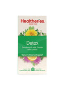 Healtheries Detox Dandelion & Milk Thistle with Lemon Tea Bags 20pk