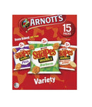 Arnott’s Shapes Variety Multipack 15pk