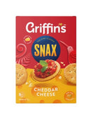Griffin’s Snax Cheddar Cheese Crackers 225gm