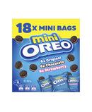 Oreo Mini Large Cookies Variety Pack 18 c 20.4 gm