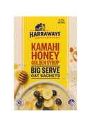 Harraways Kamahi Honey & Golden Syrup Big Serve Oat Sachets 7 x 45gm