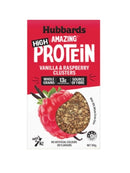 Hubbards Amazing High Protein Vanilla & Raspberry Clusters 350gm