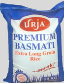 Urja Premium Extra Long Basmati Rice 20kg