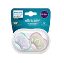 Philips Avent Ultra Air Soother 0-6 Months 2pk