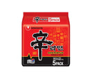 Nongshim Shin Ramyun Noodle Soup 5 x 120gm